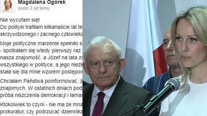 Twitter śmieje się z Magdy nigdy nie byłam kandydatką SLD" Ogórek