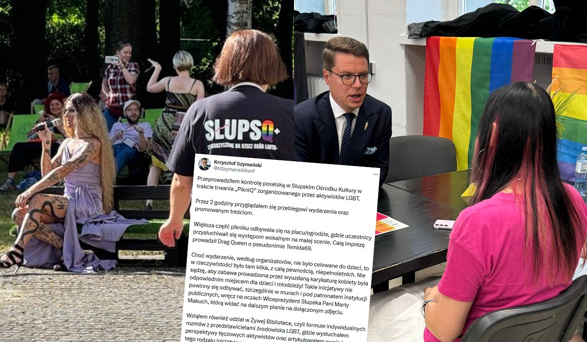 Poseł Konfederacji pojechał na imprezę środowisk LGBT, relacjonuje, że mu się nie podobało