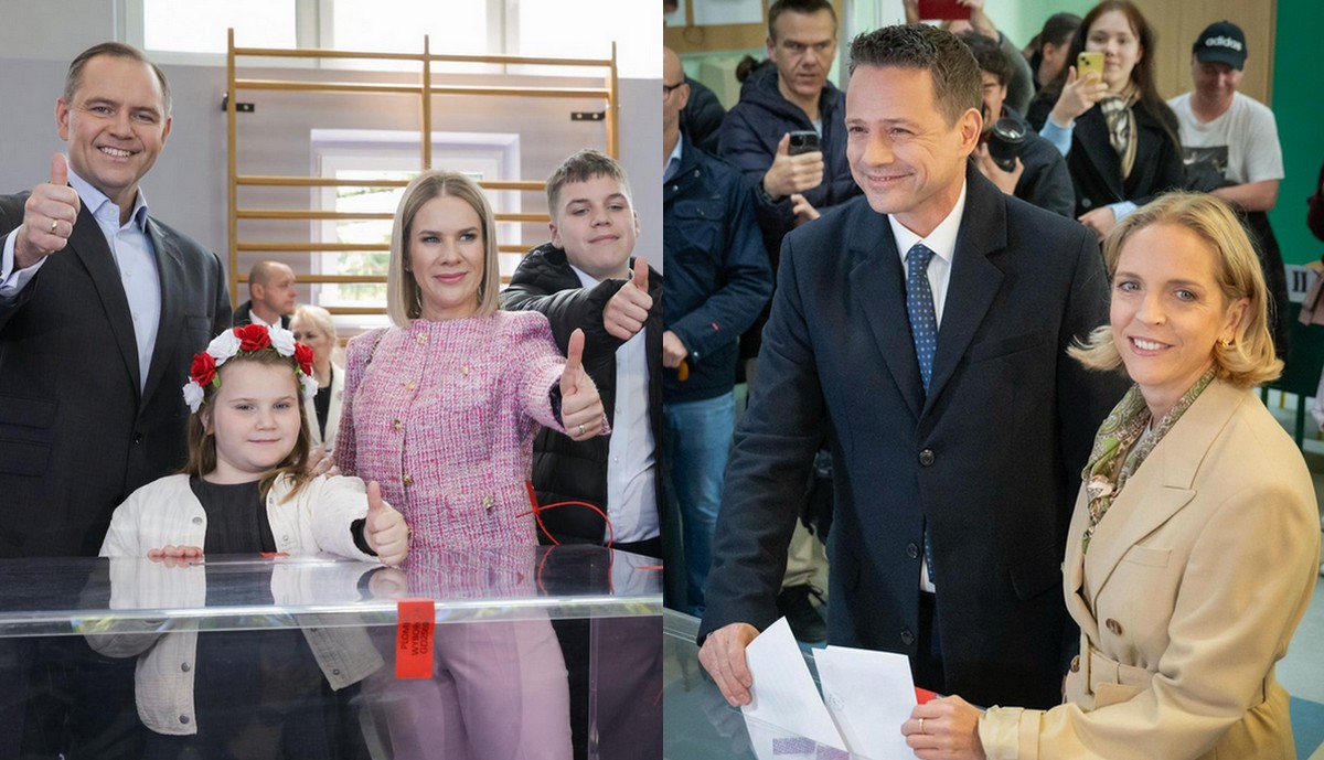 PKW podała wyniki: Trzaskowski wygrywa I turę z niewielką przewagą nad Nawrockim