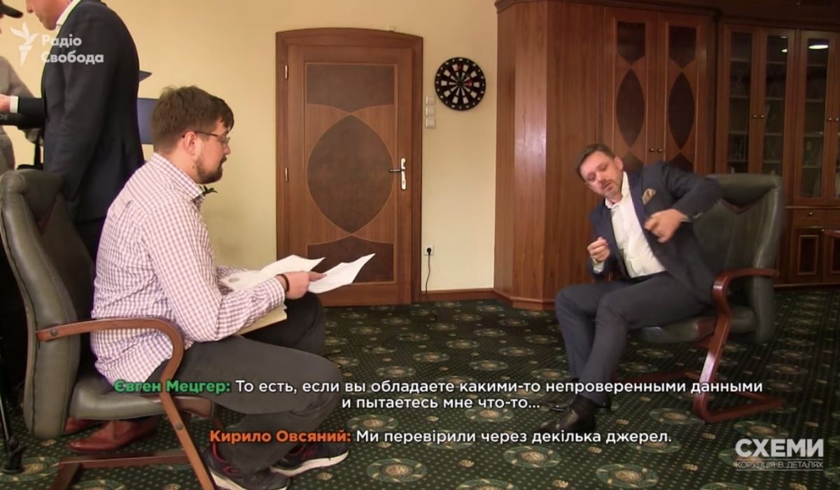 Ukraina: prezes banku wnerwił się podczas wywiadu i kazał ochronie napaść na dziennikarzy