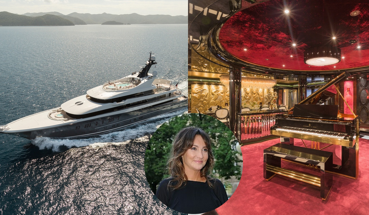 Córka Kulczyka sprzedaje jacht po tacie, wystarczy mieć 621 mln zł i trochę nowobogackiego gustu