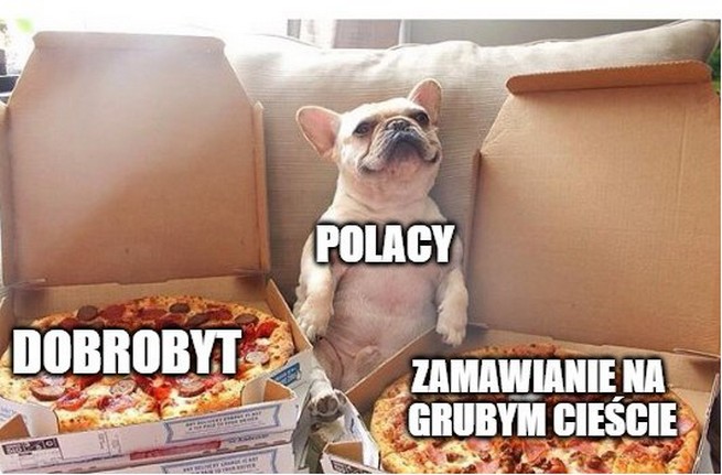 Raport GfK: Polacy coraz bogatsi, więc zamiast do McDonlad's idą na pizzę