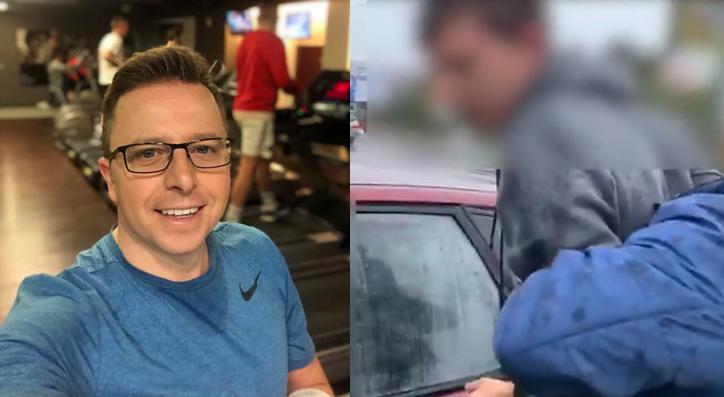 Kandydat KO zatrzymał na drodze sprawcę kolizji. Pokazał nagranie