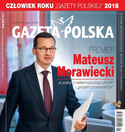 Mateusz Morawiecki po raz trzeci "człowiekiem roku" Gazety Polskiej