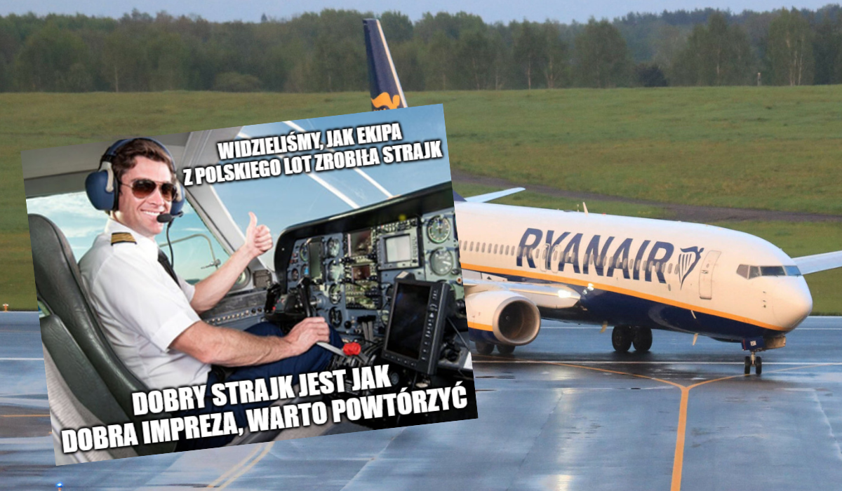Piloci Ryanair organizują strajk międzynarodowy na Wielkanoc, bo chcieliby wywalczyć lepsze warunki pracy