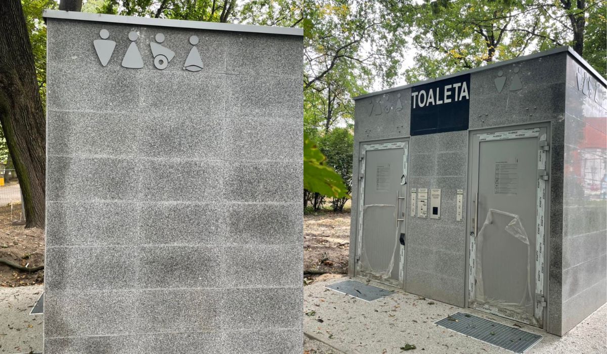 Jeden z najdroższych w Polsce kibelków wciąż zamknięty, bo choć kosztował 430 tys. zł, nie spełnia wymogów