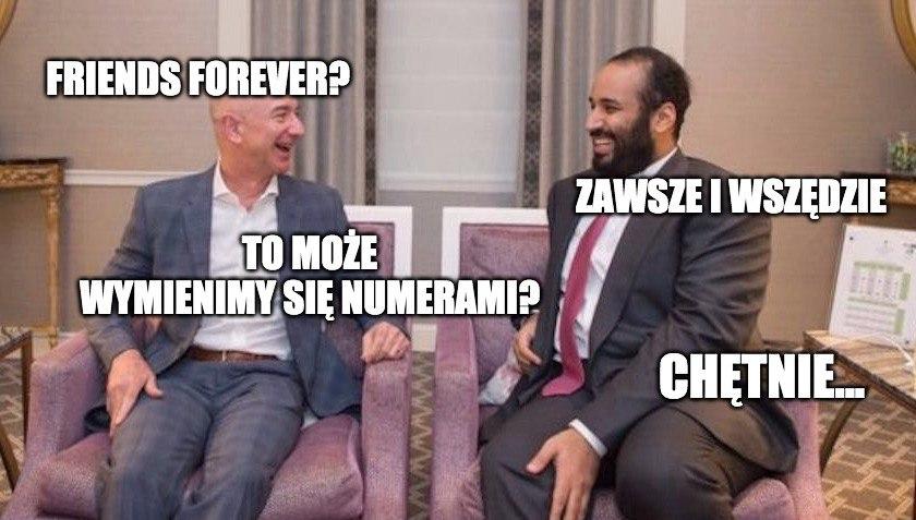 The Guardian: saudyjski książę zhakował telefon Jeffa Bezosa wysyłając mu wiadomość na Whatsappie