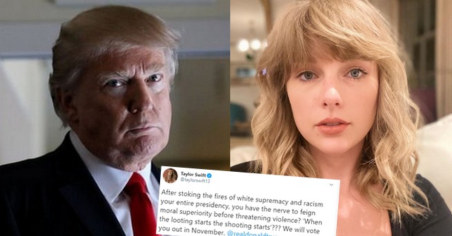 Taylor Swift dołączyła do otwartej krucjaty przeciwko Trumpowi, "odwołamy cię w wyborach"