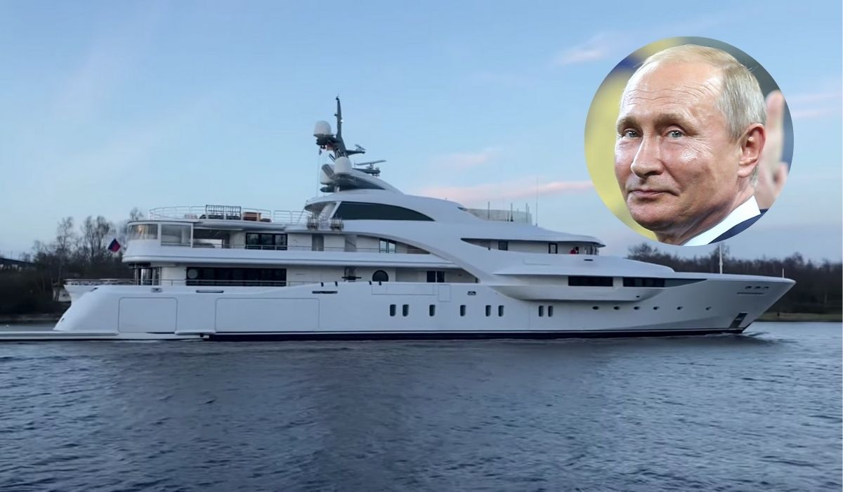 Kolejni oligarchowie tracą jachty, Putin zdążył ewakuować swój z Niemiec 18 dni przed inwazją