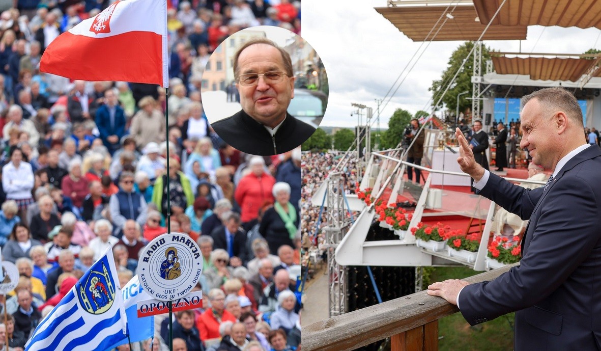 Prezydent podziękował na Jasnej Górze o. Rydzykowi i Radiu Maryja za "głęboką pamięć o ojczyźnie"