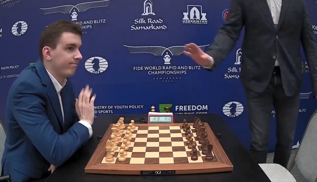 Polski szachista nie podał ręki zwolennikowi Putina, sama gra skończyła się remisem