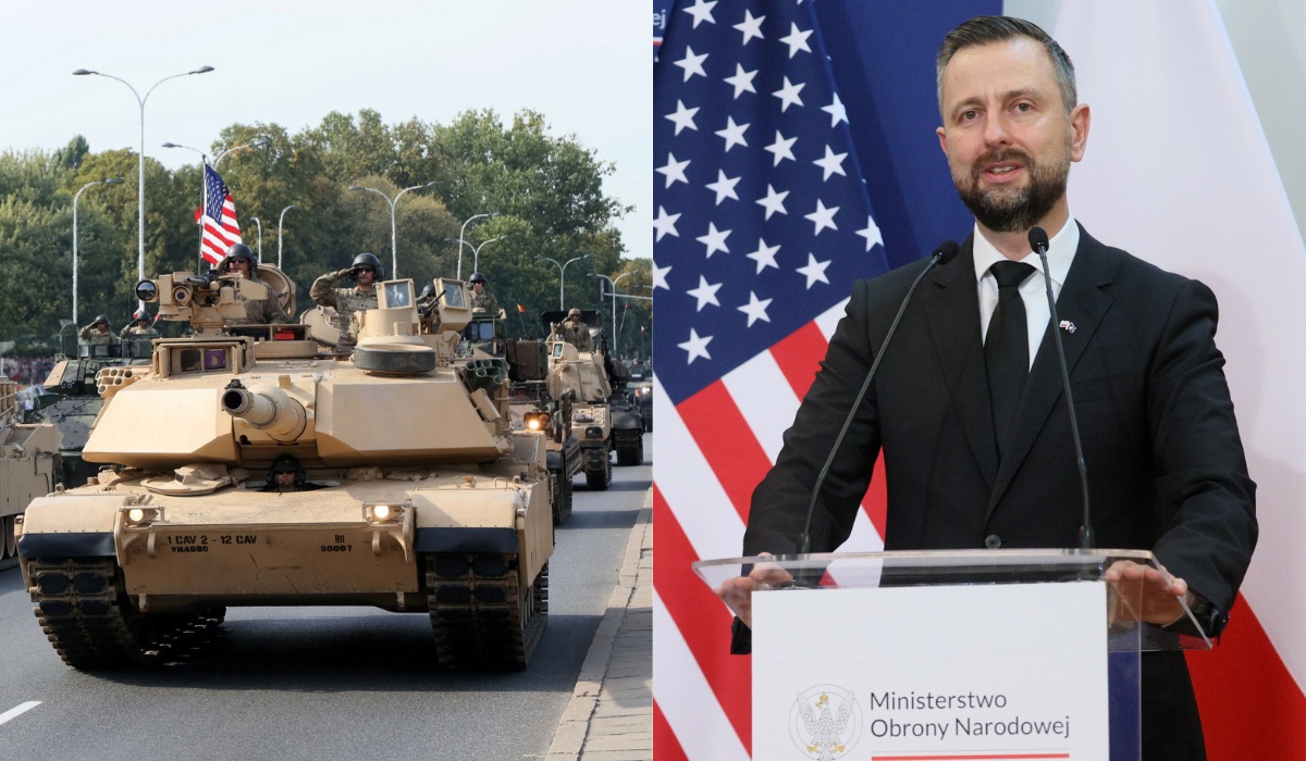 Szef MON: liczymy na więcej wojsk USA w Polsce, ale nie ma to związku z wojną na Bliskim Wschodzie