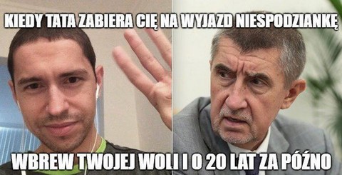 Syn premiera Czech oskarża ojca o porwanie