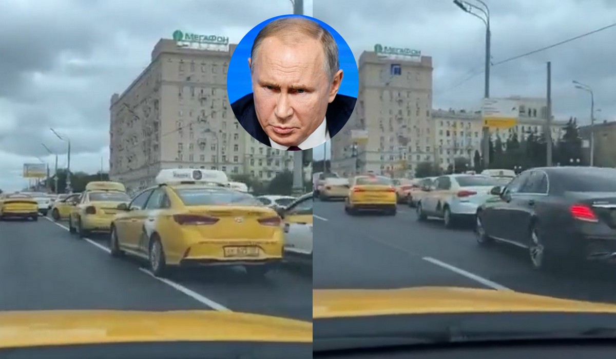 Ktoś zhakował Yandex Taxi i zamówił wszystkie ich taksówki w Moskwie do jednego miejsca