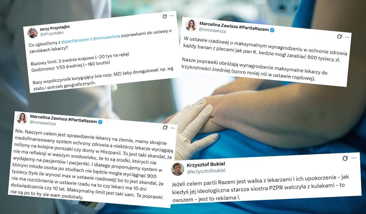Partia Razem chce ustawą wyciąć "lekarzy-bananów", którzy zarabiają po milion miesięcznie