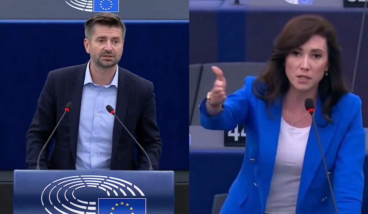 Europosłowie Śmiszek i Zajączkowska-Hernik wymienili publicznie nieuprzejmości
