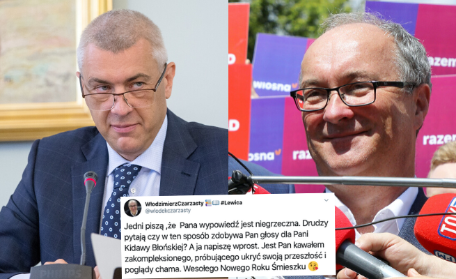 Czarzasty zwyzywał Giertycha od chamów i zakompleksionych śmieszków