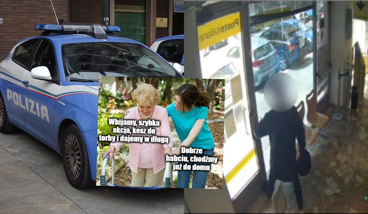 Włochy: gang emerytów napadał na urzędy pocztowe, wpadli mimo doświadczenia w rozbojach
