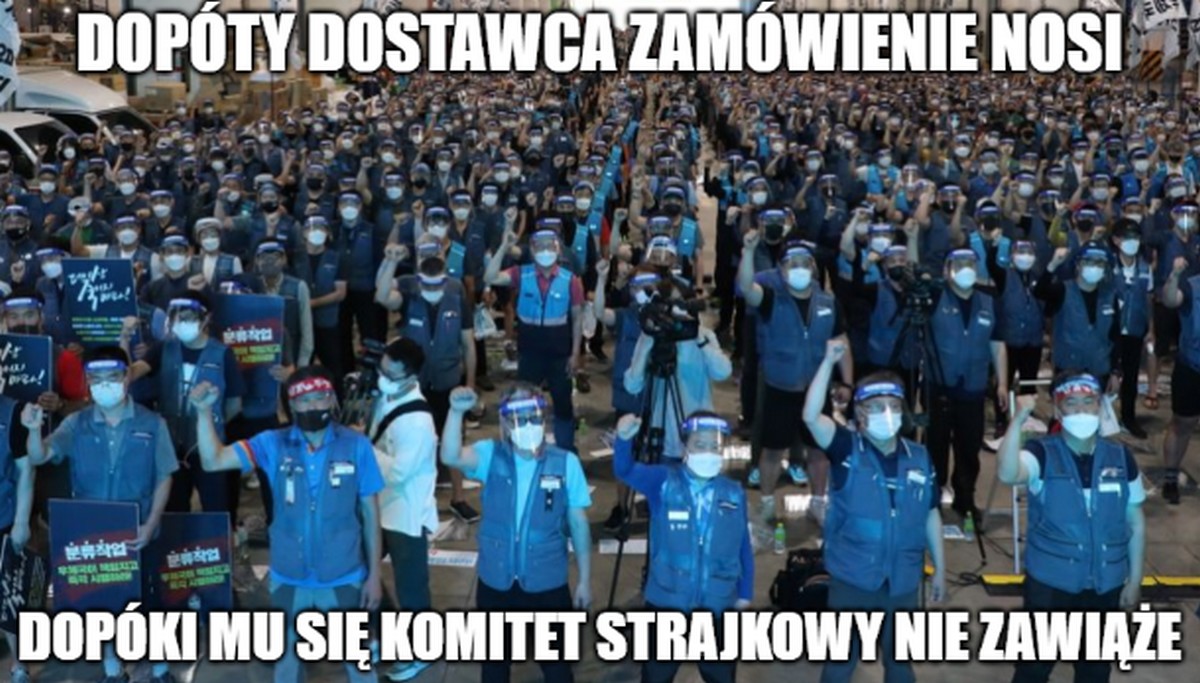 Korea Południowa: strajk dostawców przeciwko ciągłemu przepracowaniu