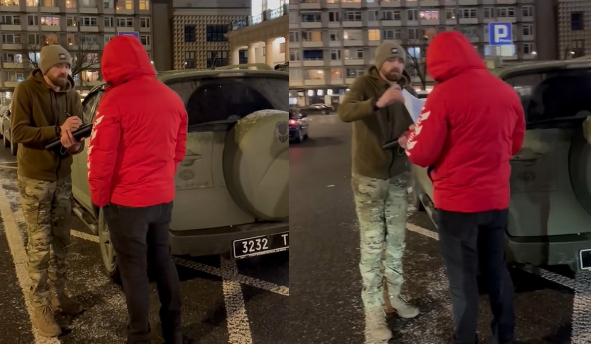 Ukraiński żołnierz rozdawał w Warszawie "wezwania" uchylającym się od służby Ukraińcom