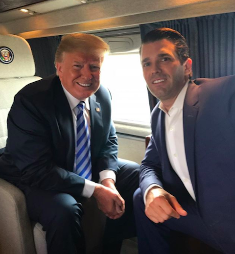 Syn Trumpa porównał mur na granicy do ogrodzenia w zoo