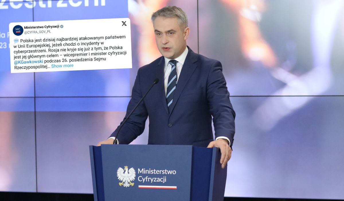 Minister cyfryzacji ostrzega: Rosja werbuje Polaków do siania propagandy i dezinformacji