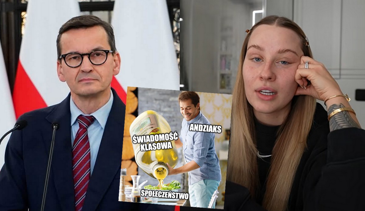 Morawiecki dołącza do krytyki Andziaks: oderwana od rzeczywistości