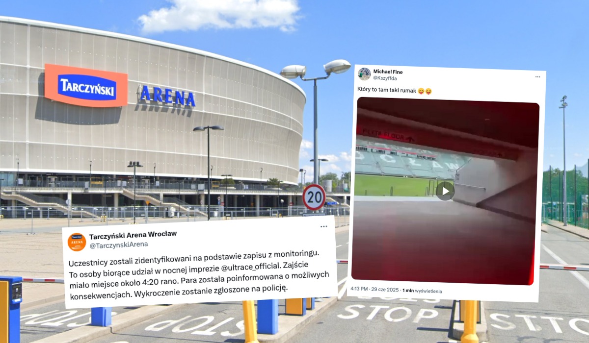 Wroclove: niesforna para postanowiła się zbliżyć na środku stadionu i chyba czekają ich kłopoty