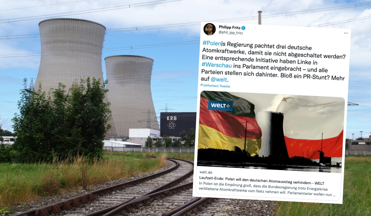 Niemcy dowiedzieli się, że polscy politycy chcą wydzierżawić ich elektrownie atomowe i zastanawiają się, co teraz