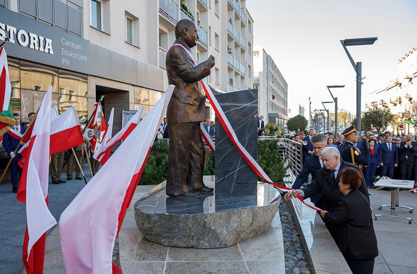 Kaczyński: Przemysław Gosiewski powinien mieć też pomnik w Warszawie