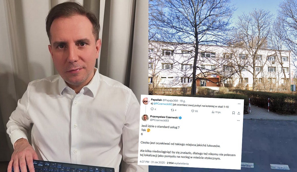 Przemysław Czarnecki recenzuje warszawską izbę wytrzeźwień: "6/10, parę niedociągnięć by się znalazło"