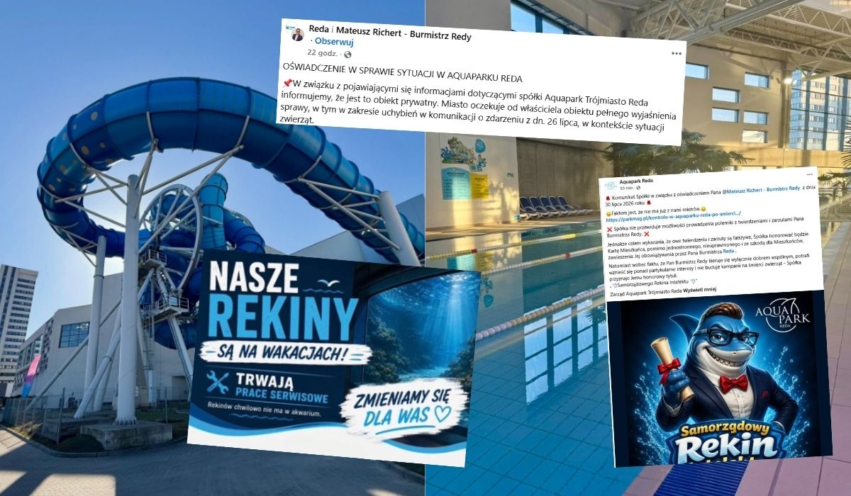Reda: aquapark przeprasza za przypałowy marketing i twierdzi, że to rozbrykana agencja reklamowa pisała za nich