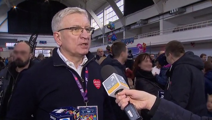 Jaśkowiak: na WOŚP mam na sobie kamizelkę kuloodporną