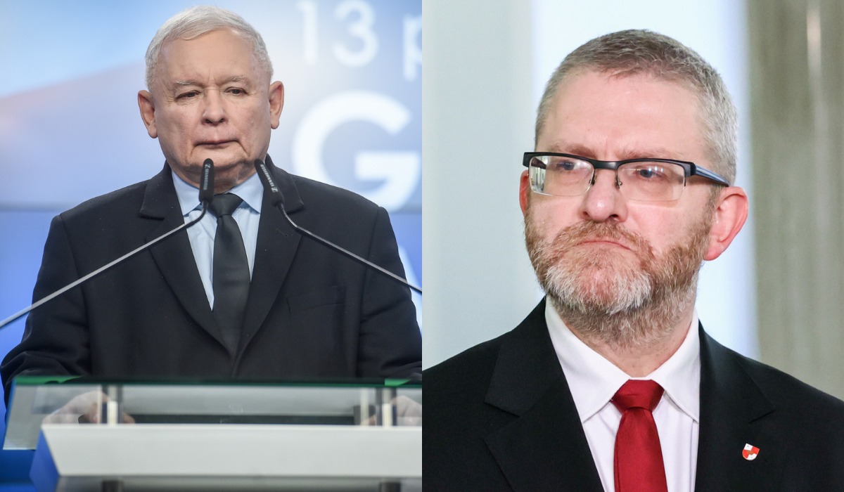 Prezes Kaczyński niemiło o Braunie: sojusz z nim, to jak sojusz z Putinem