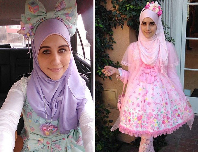 Nowy trend w japońskiej modzie: muzułmańska lolita w hidżabie