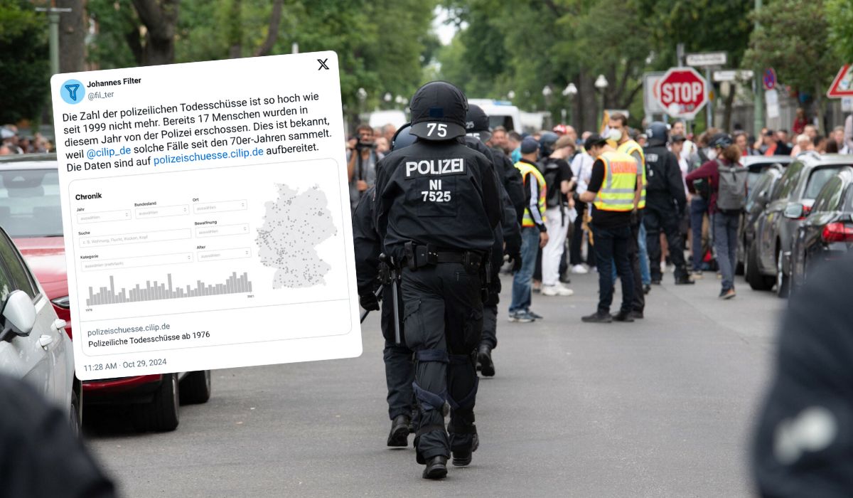 Niemcy: policja oddała rekordowo dużo śmiertelnych strzałów, ostatni taki rok ponad 20 lat temu