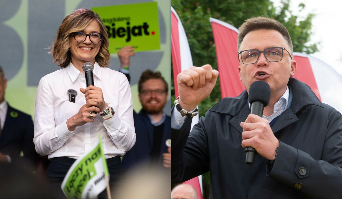 Sondaż prezydencki: lider bez zmian, Magdalena Biejat wyprzedza Szymona Hołownię 