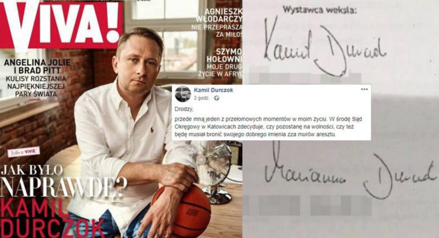 Kamil xD odniósł się do zarzutów o podrobienie weksli, obwinia bank