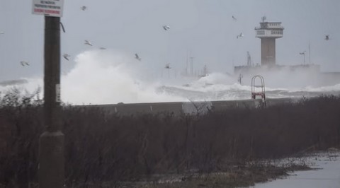 Ogromny sztorm na Bałtyku