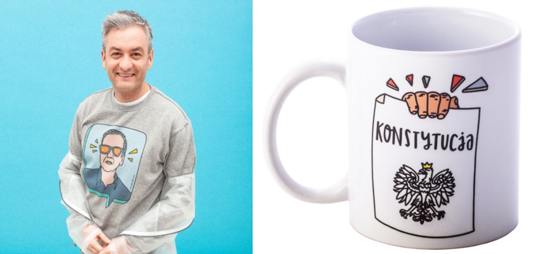 Robert Biedroń sprzedał już 1000 koszulek i kubków