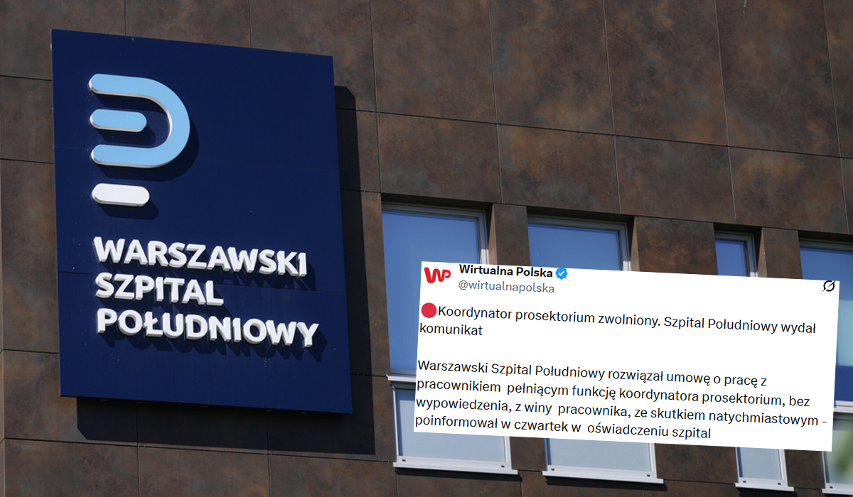Afera Szpitala Południowego: szef prosektorium wyleciał z pracy ze skutkiem natychmiastowym