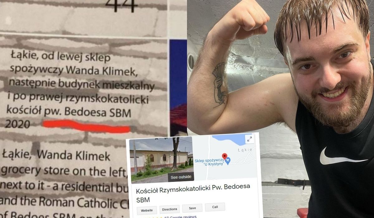 Bedoes przekaże podpisany kalendarz z kościołem jego imienia na WOŚP