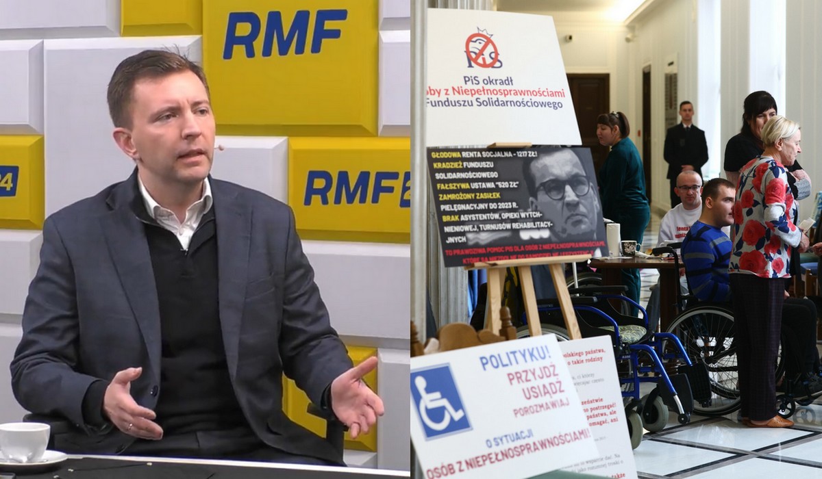 Minister Schreiber wyjaśnia głodowe zapomogi dla niepełnosprawnych, tłumaczy, że za PO było gorzej