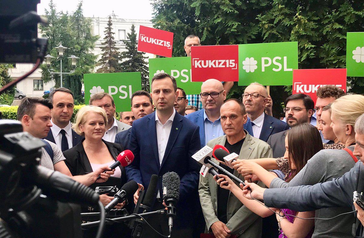 Kukiz: Mam nadzieję, że to małżeństwo z PSL będzie trwało