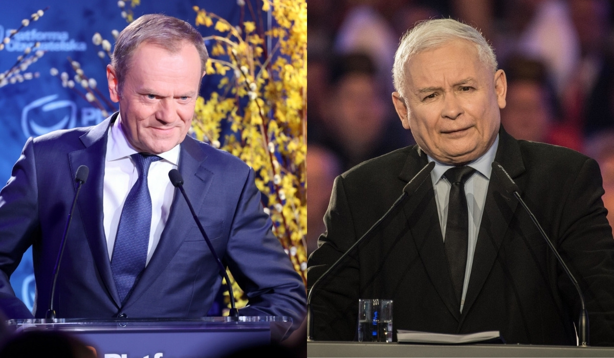 Tusk mówi, że nie da się zastraszyć pozwami od Kaczyńskiego i prosi go, żeby już się nie chował i stanął do debaty