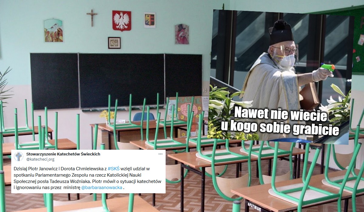 Katecheci w Sejmie walczą, żeby jednak były dwie lekcje religii tygodniowo i żeby mieli pracę