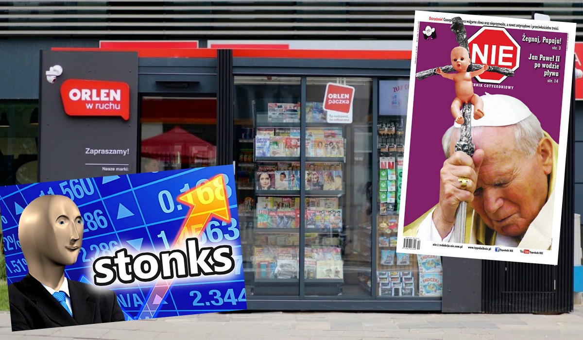 Sprzedaż numeru "Tygodnika Nie" po bojkocie Orlenu wzrosła o 15%