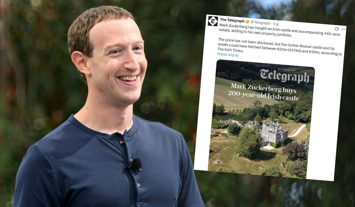 Mark Zuckerberg kupił sobie zamek w Europie razem z pobliską okolicą