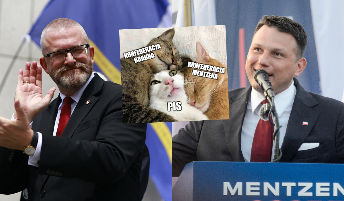 Sondaż: Konfederacje łącznie silniejsze niż PiS, KO z mocnym wynikiem ale bez większości