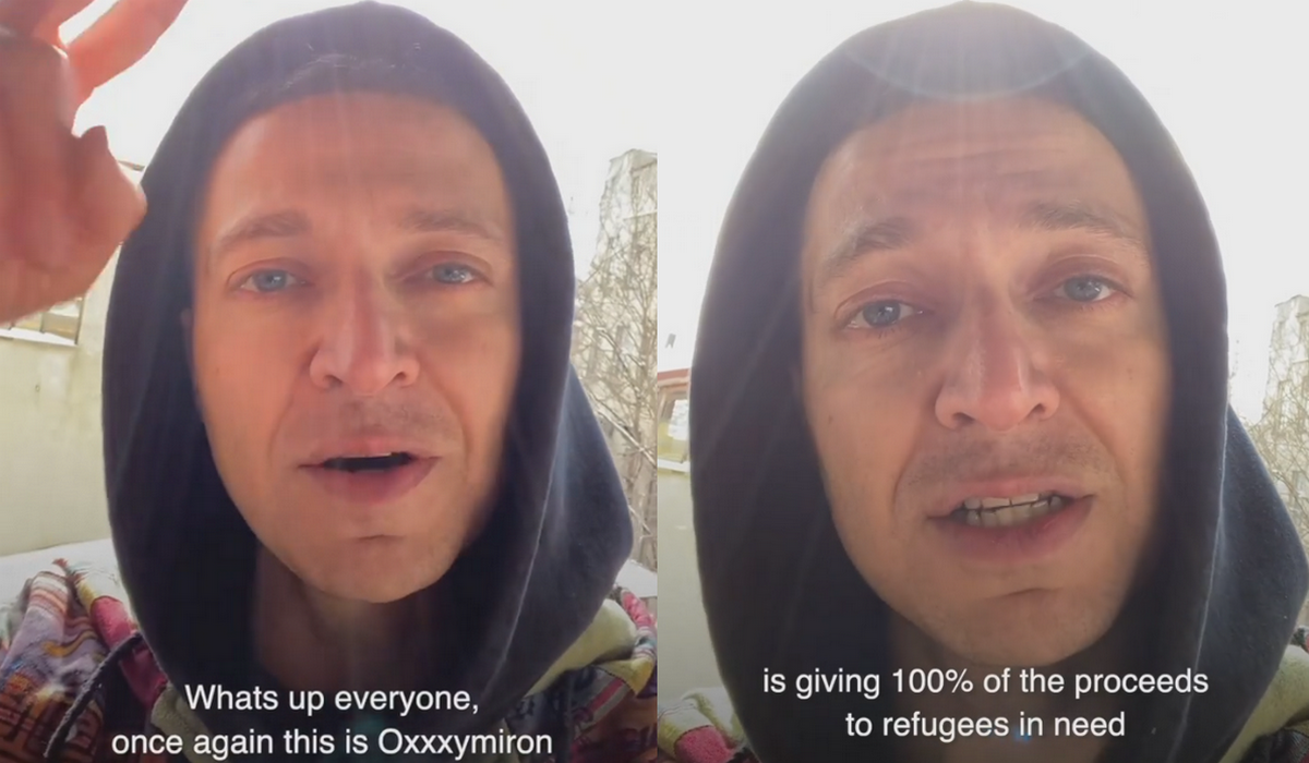 Oxxxymiron, popularny rosyjski raper, krytykuje Putina i zapowiada koncerty, z których dochód przeznaczy na Ukrainę